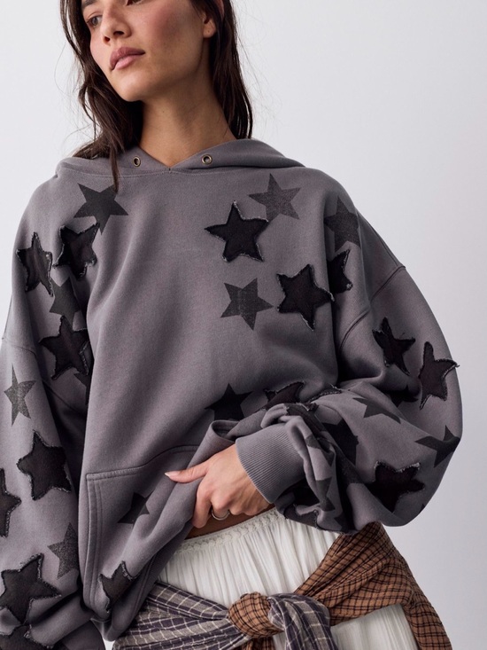 Free People Tops - Free People Star Hoodie